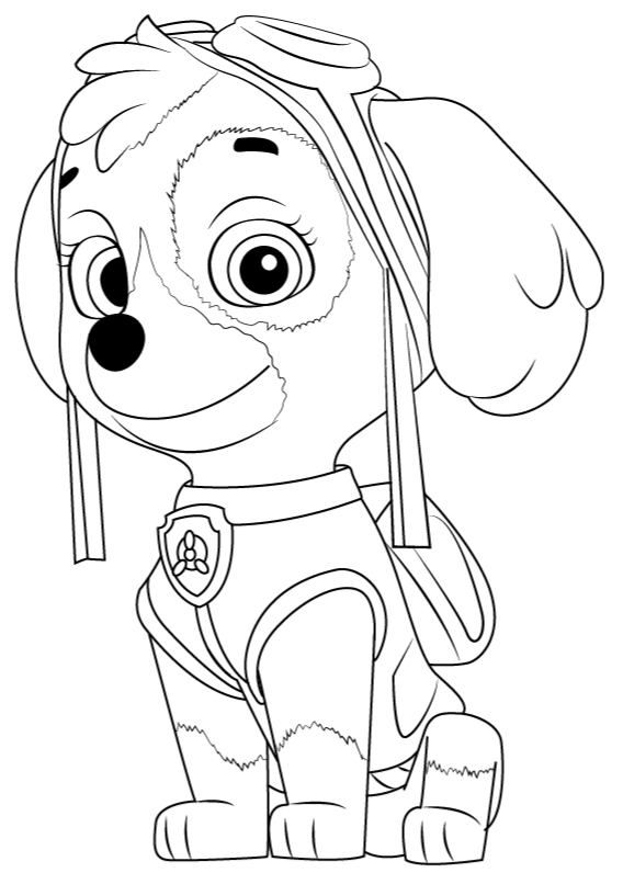 Stl file skye paw patrol cookie cuter ðãd print object to downloadãcults