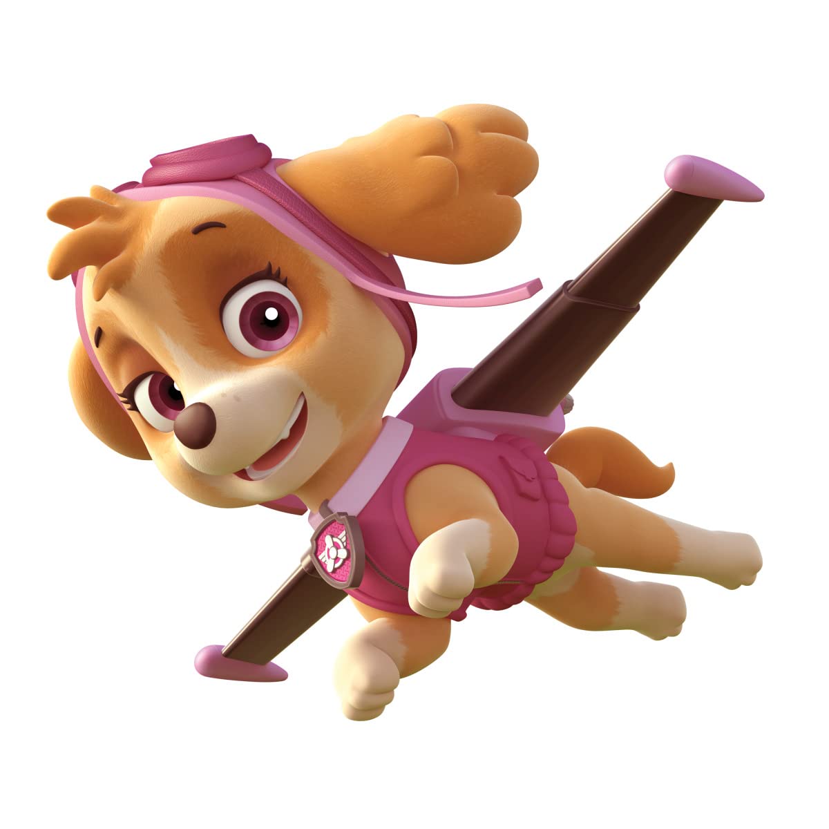 Roommates paw patrol skye peel and stick giant wall decals