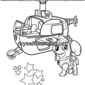 Paw patrol coloring sheet archives