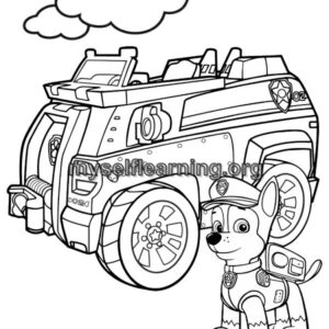 Paw patrol coloring sheet archives