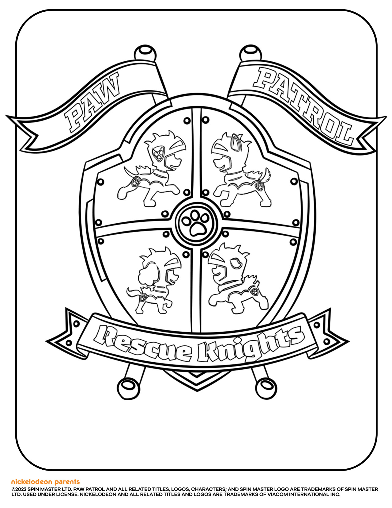 Marshall pup fanatic â found some cool coloring pages on