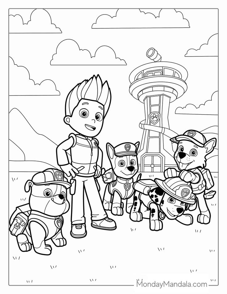 Paw patrol coloring pages free pdf printables paw patrol coloring pages paw patrol coloring disney coloring pages printables