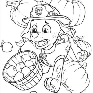 Paw patrol coloring pages printable for free download