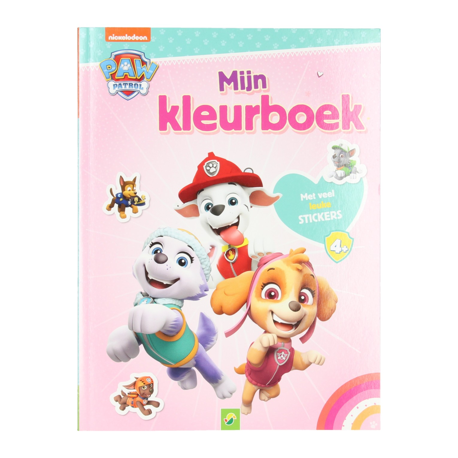 My coloring book paw patrol thimble toys