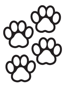 Super scout pawprints coloring page printable by super scout learns