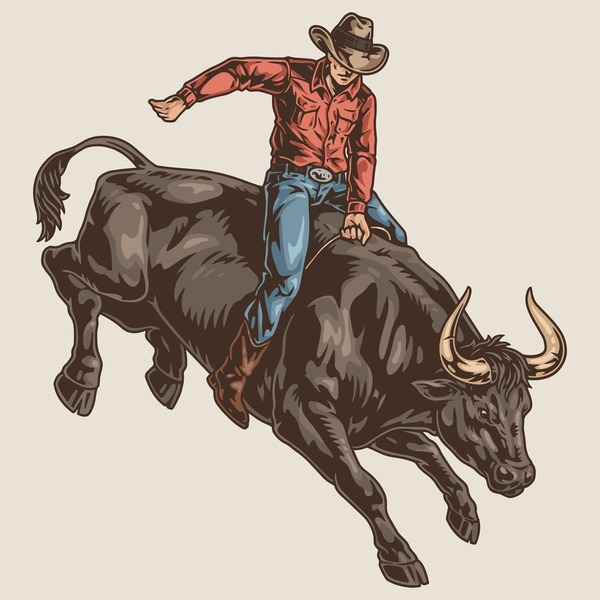 Bull rider royalty