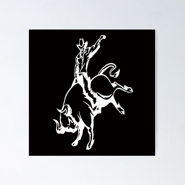Bucking bulls posters for sale