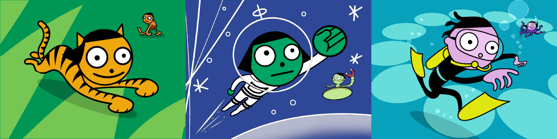 Pbs kids system cue coloring pages but colored by braydennohaideviant on