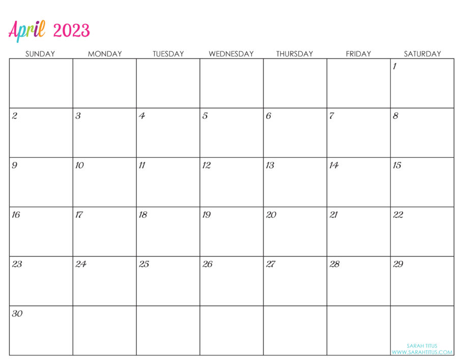 Custom editable free printable calendars