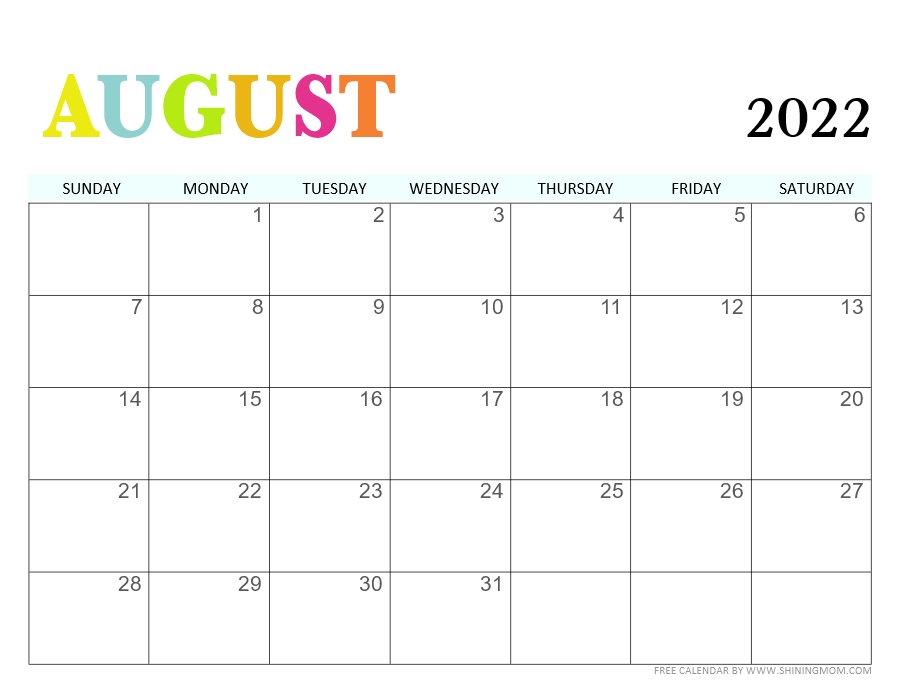 Ultimate list of printable calendars in pdf