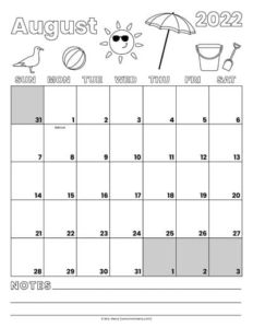 Calendar printables pdf bundles mrs merry