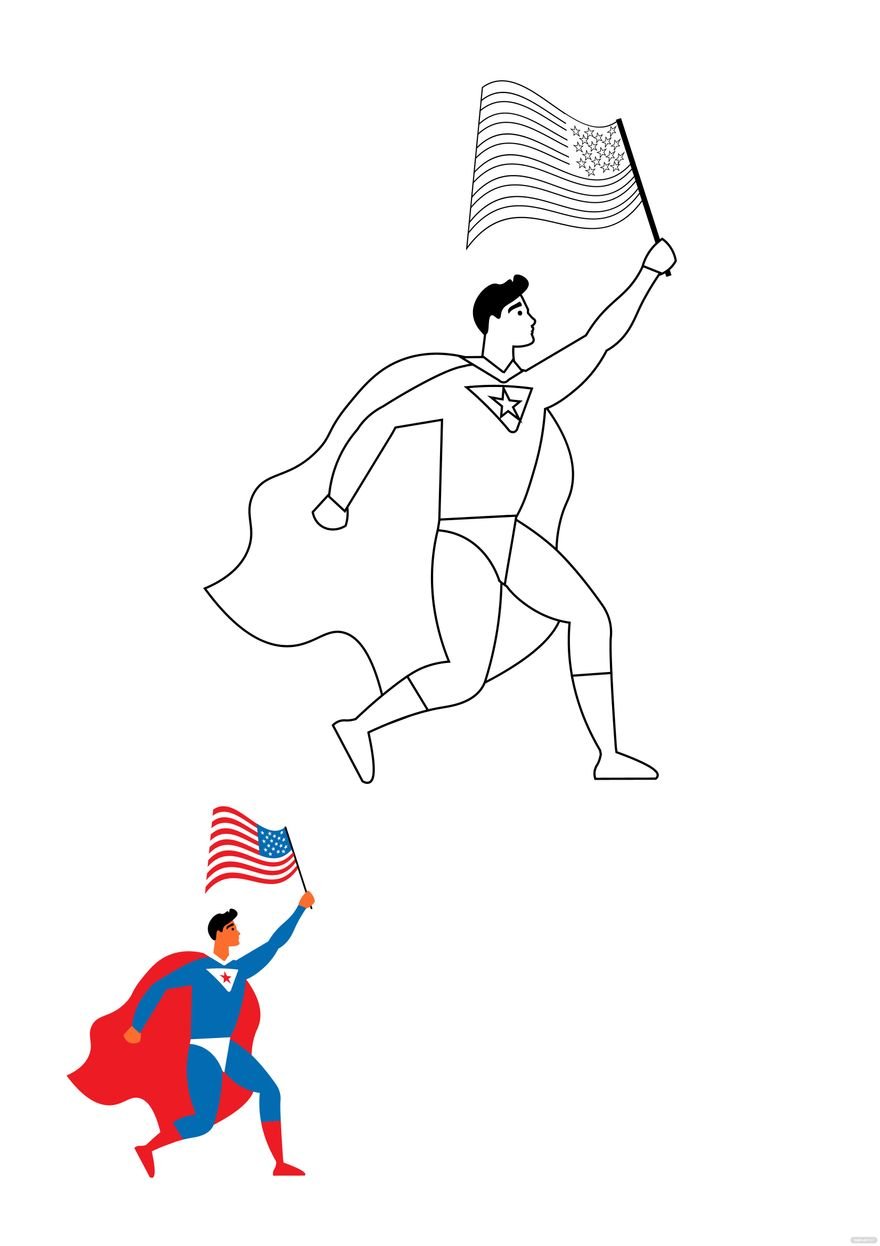 Free disney th of july coloring page
