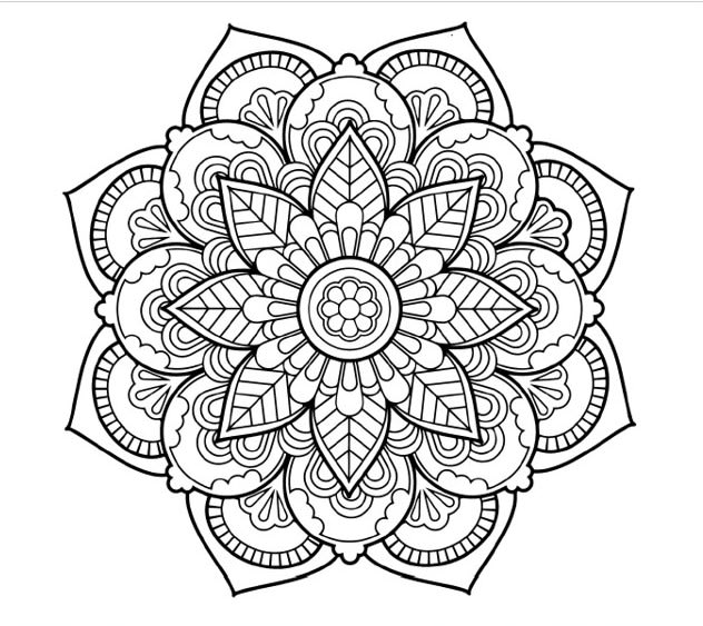 Send you a pdf file of colouring mandalas by jubass