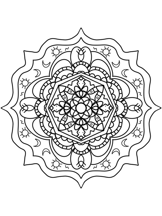 Mandala coloring pages coloring mandala adult coloring pages mandala printable adult coloring pdf printable mandala