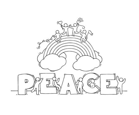 Peace coloring page stock illustrations cliparts and royalty free peace coloring page vectors