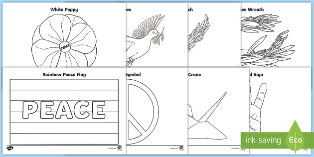 World day of peace coloring pages teacher