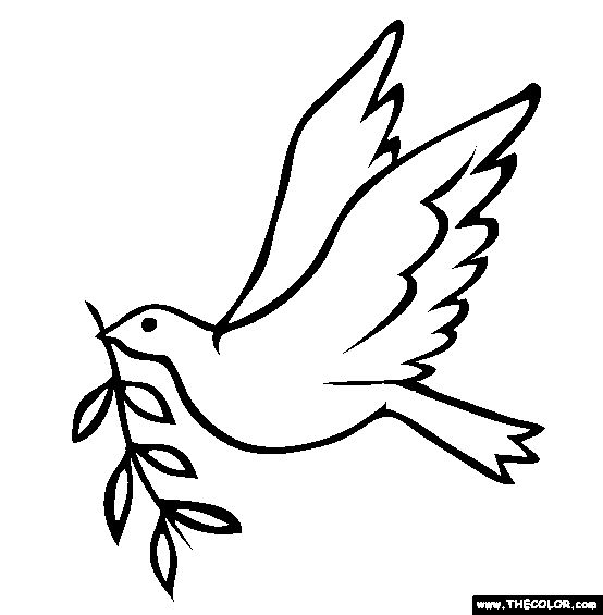 Peace dove on nape of neck top of my totem pole coloring pages dove drawing cute coloring pages