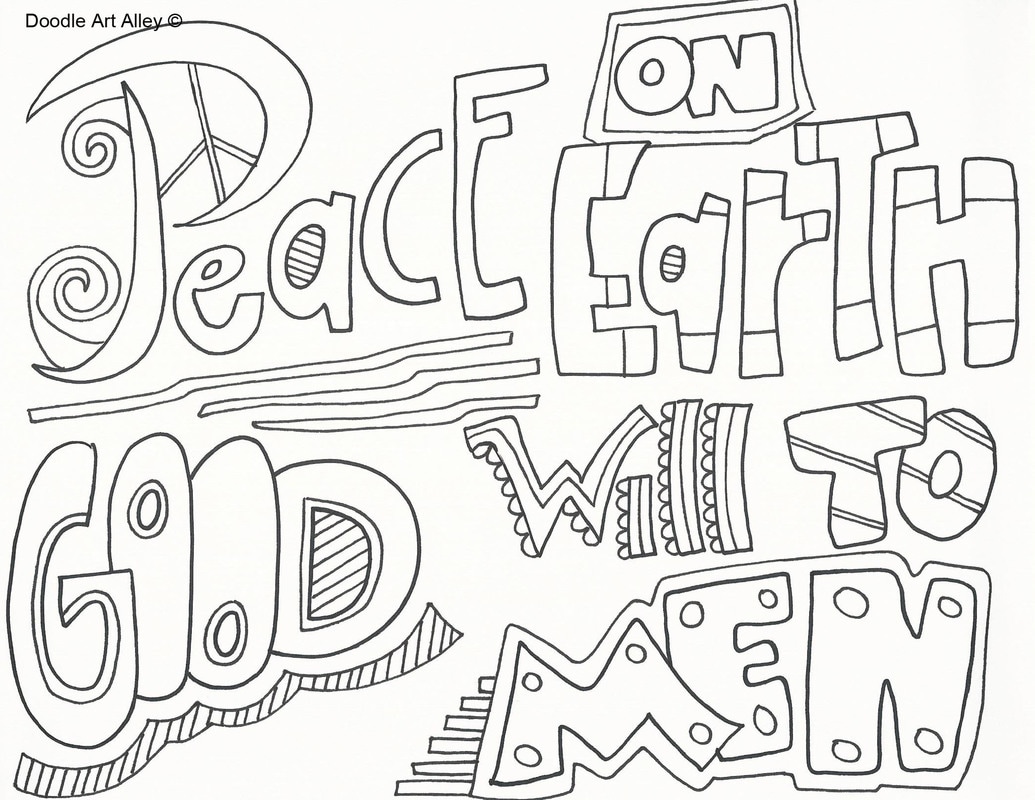 Christmas coloring pages
