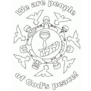 International day of peace coloring pages printable for free download