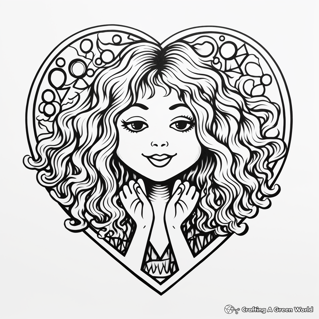 Peace sign coloring pages
