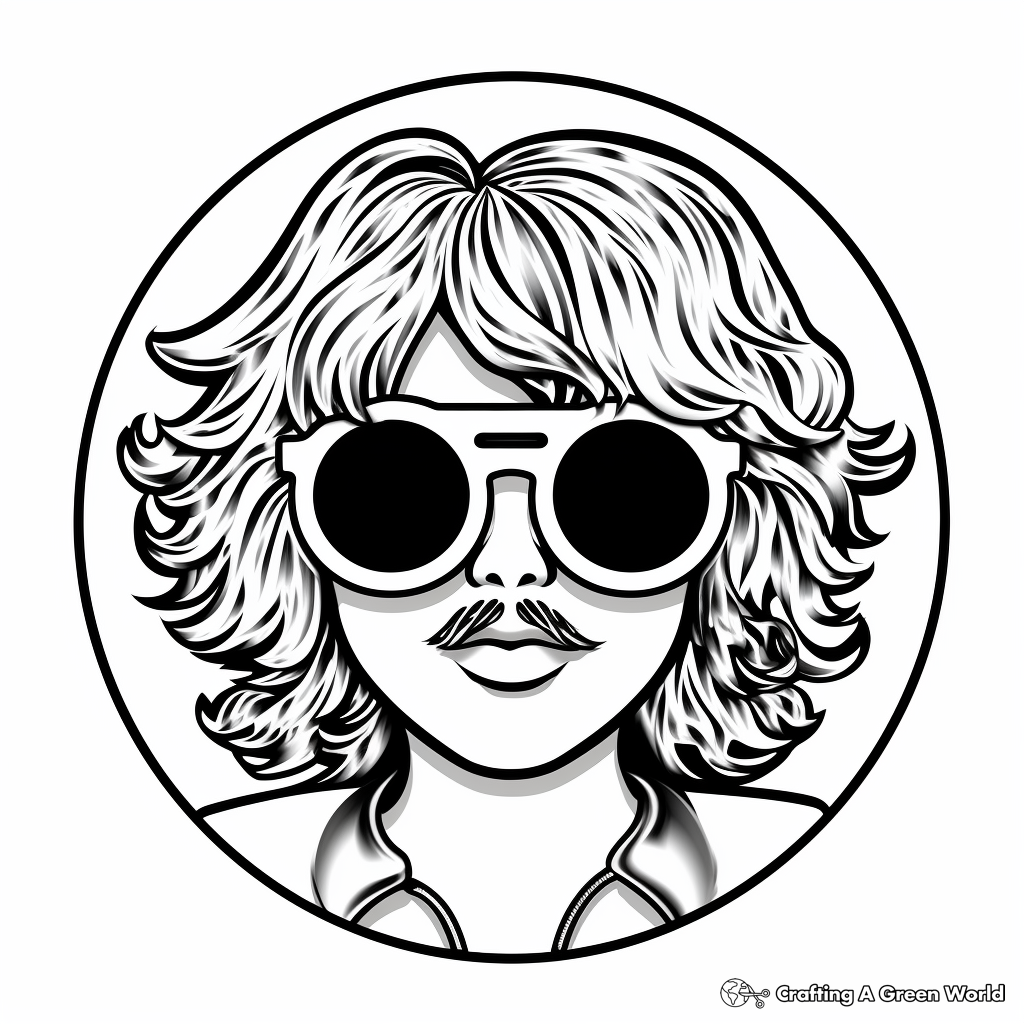 Peace sign coloring pages