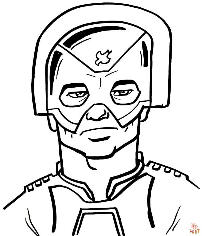 Cute peacemaker coloring pages fun and free printable designs