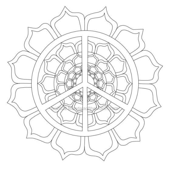 Asymmetry â mandala of the month
