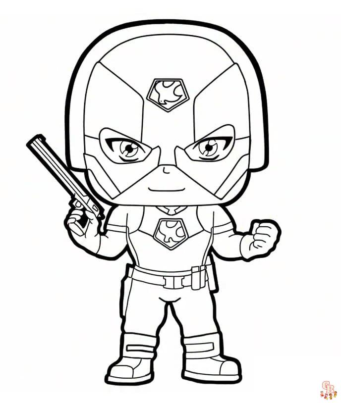 Cute peacemaker coloring pages fun and free printable designs