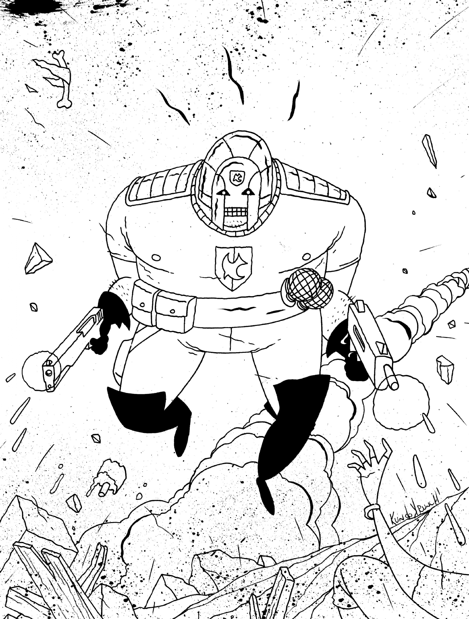 Illustration peacemaker