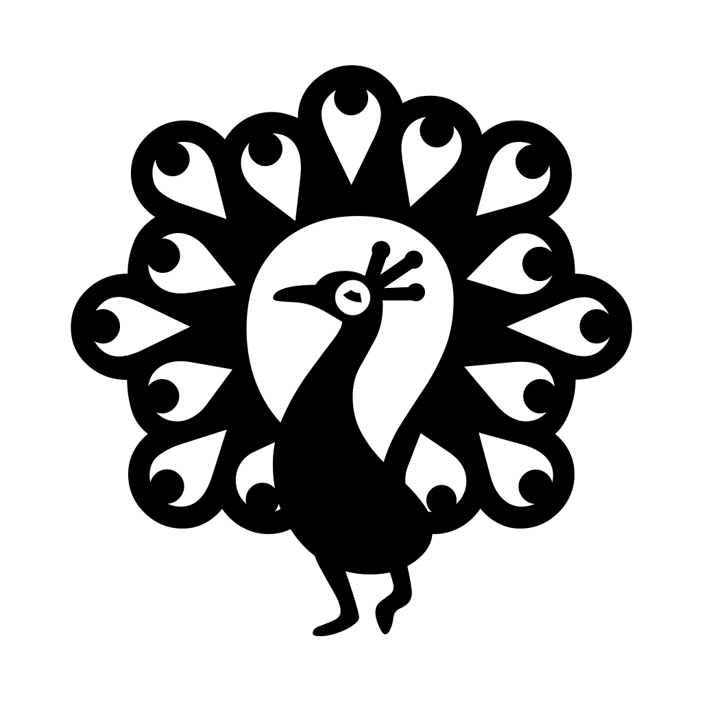 Ð peacock emoji