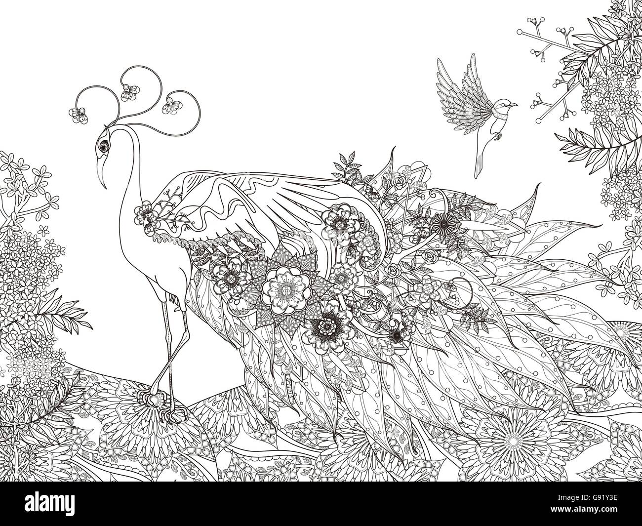 Adult coloring page