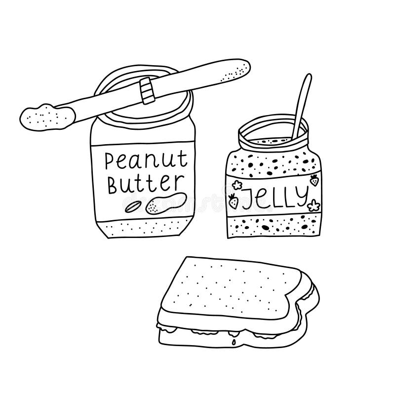 Open peanut butter cartoon stock illustrations â open peanut butter cartoon stock illustrations vectors clipart