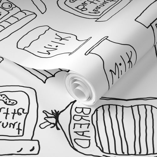 Peanut butter jelly coloring page