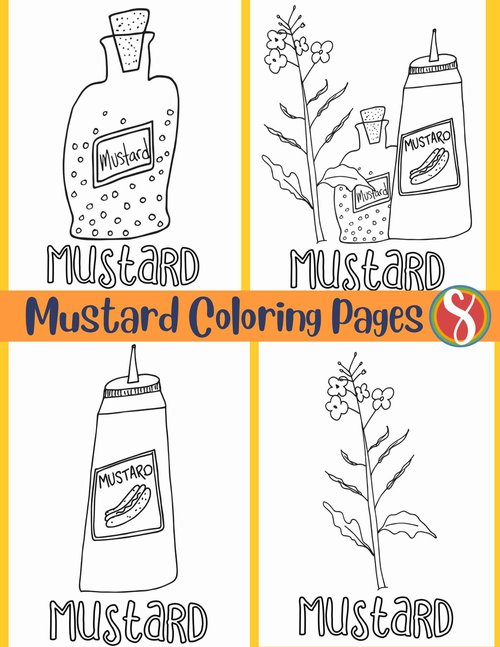 Free peanut butter coloring pages â stevie doodles