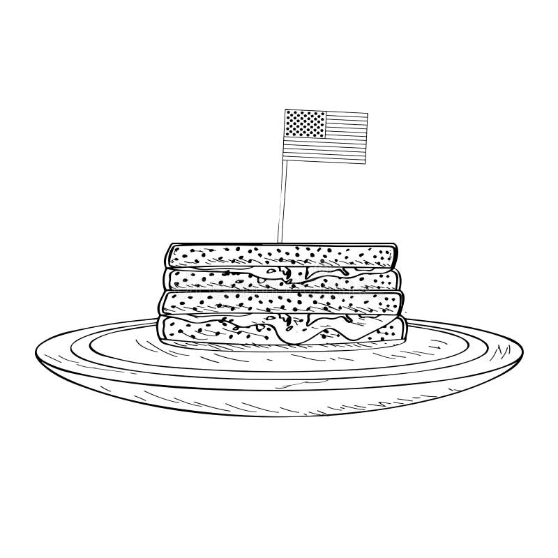 Peanut butter sandwich outline stock illustrations â peanut butter sandwich outline stock illustrations vectors clipart