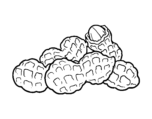 Peanuts coloring page