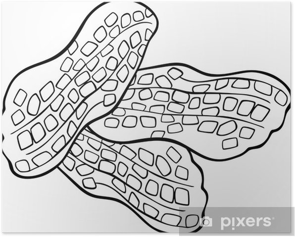 Poster peanuts cartoon coloring page