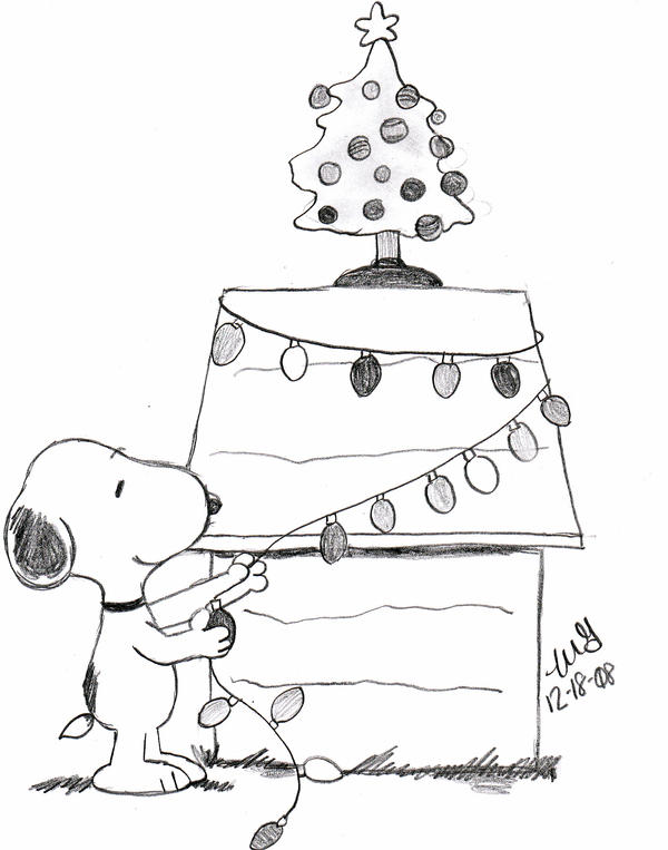 Merry christmas snoopy by livravencroft on