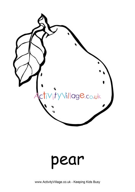 Pear louring page