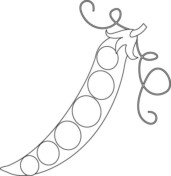 Pea pod coloring page download free pea pod coloring page for kids best coloring pages