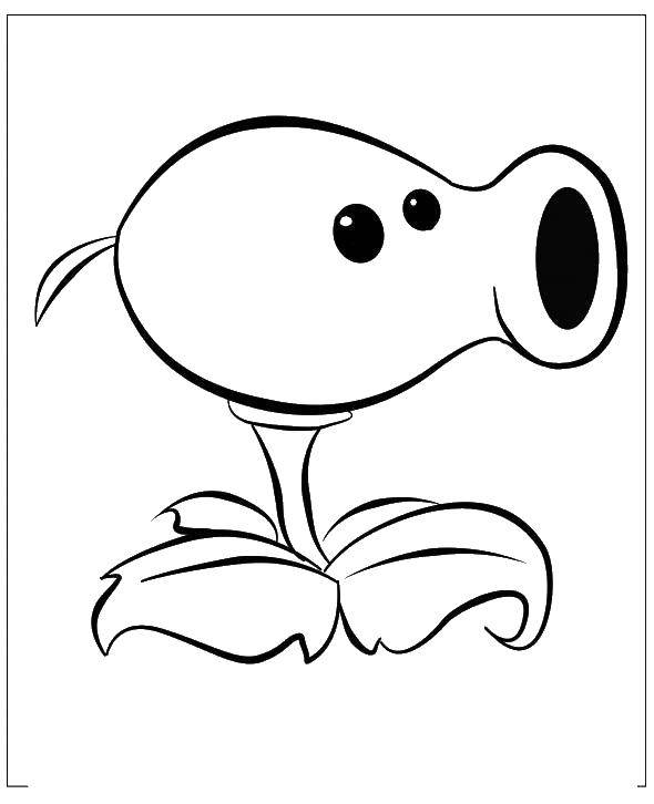 Online coloring pages coloring page game zombie vs plants zombies vs plants download print coloring page