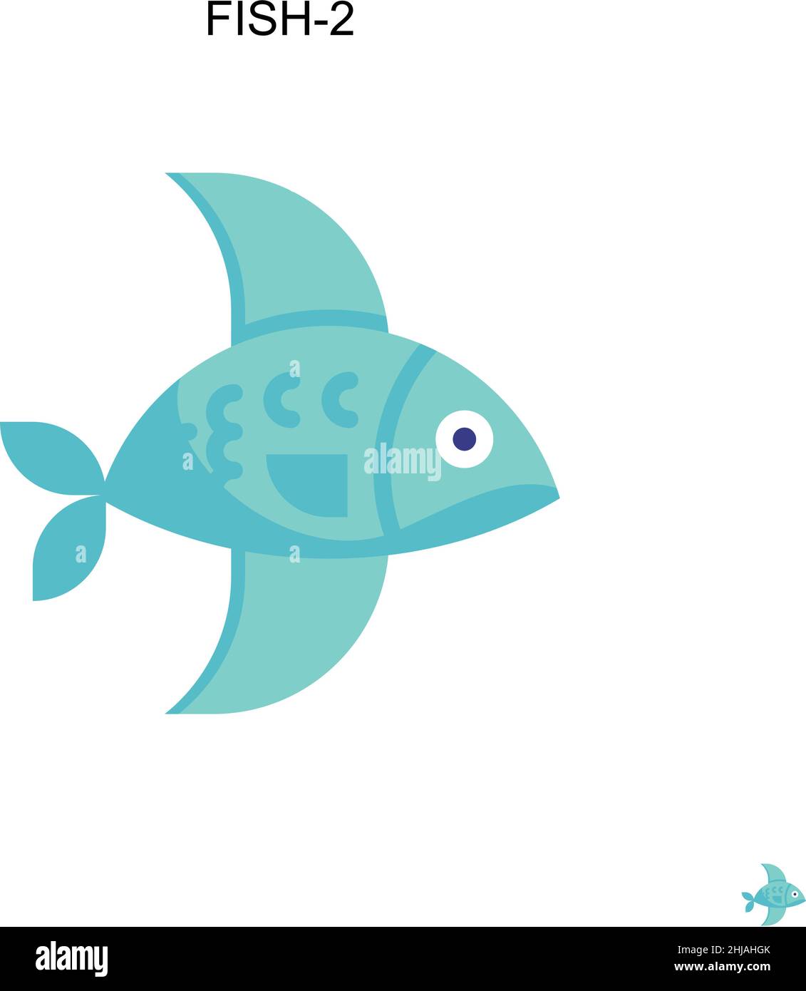 Water power fish stock vector images