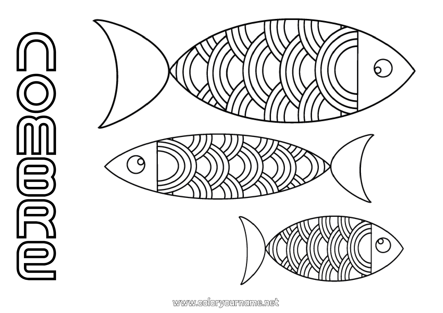 Nº de colorear