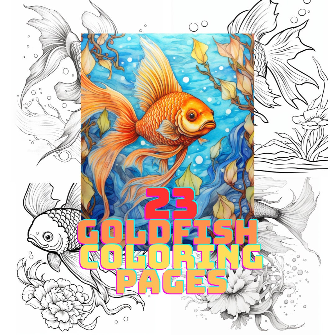 Goldfish coloring