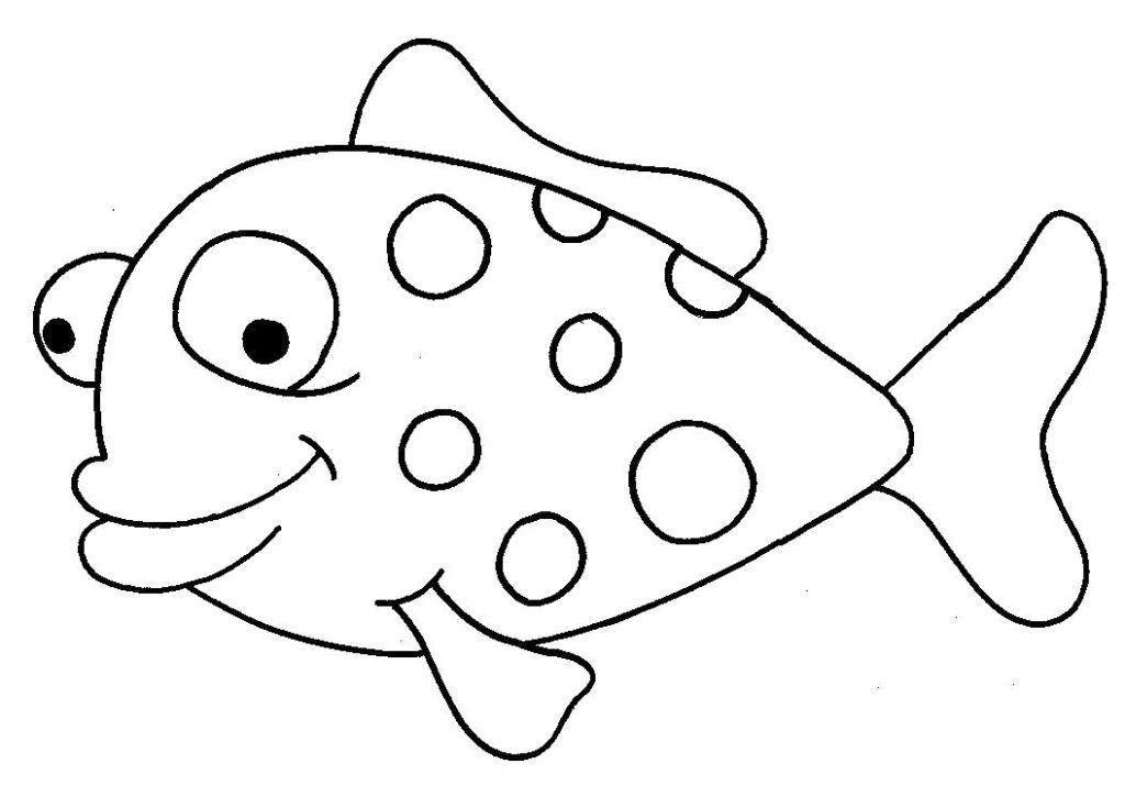 Dibujos de peces para colorear e imprimir gratis pez para colorear plantilla de pez dibujos