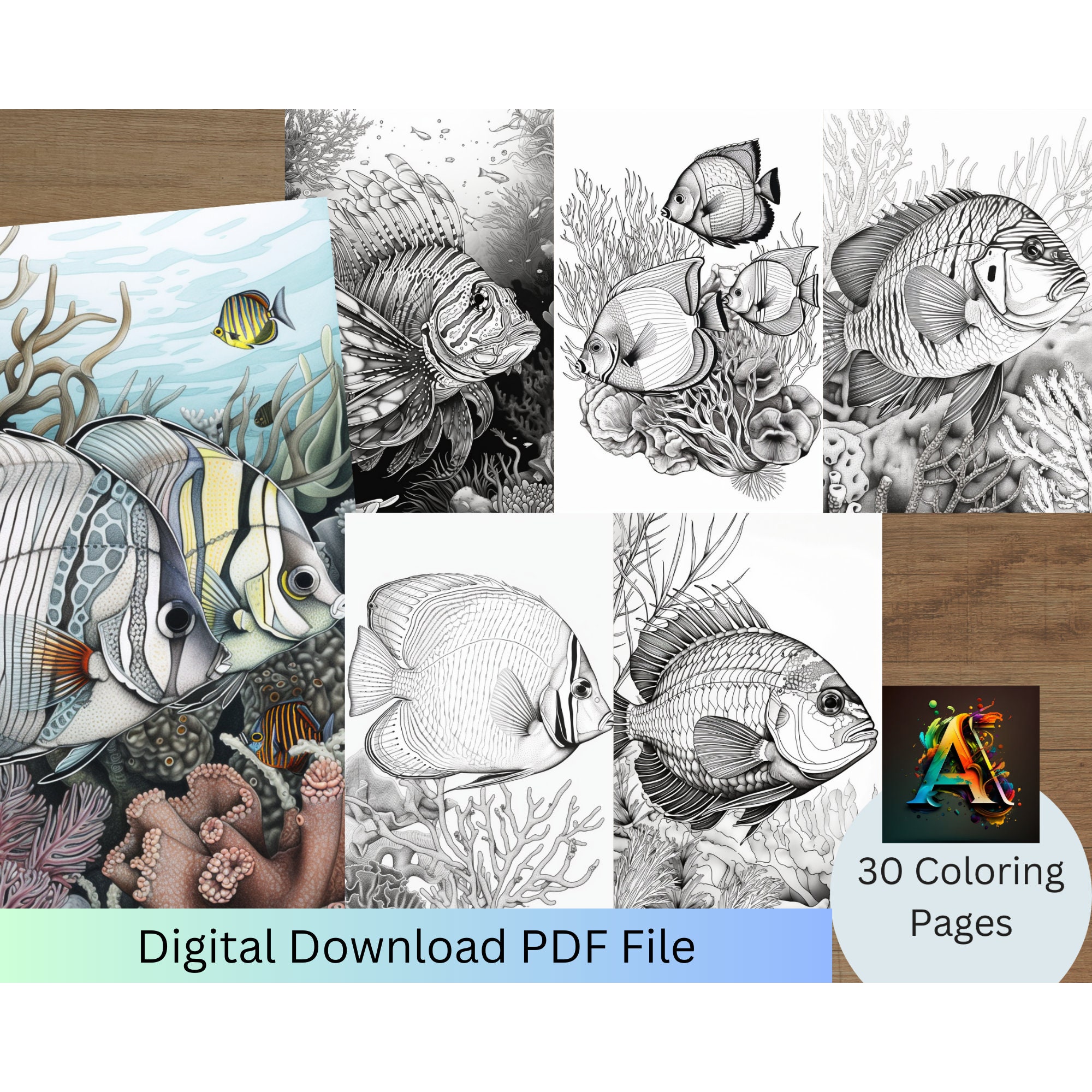 Goldfish coloring