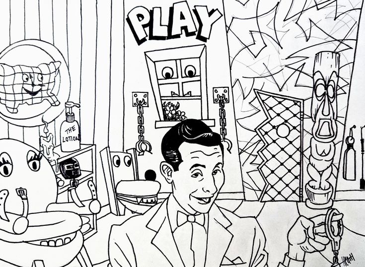 Playhouse by heath vincent pee wee herman paul reubens wee