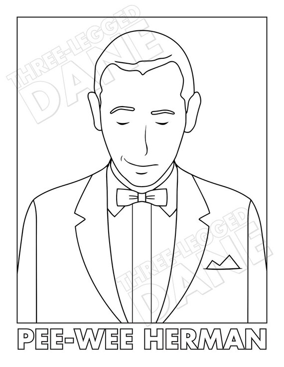 Coloring page pee