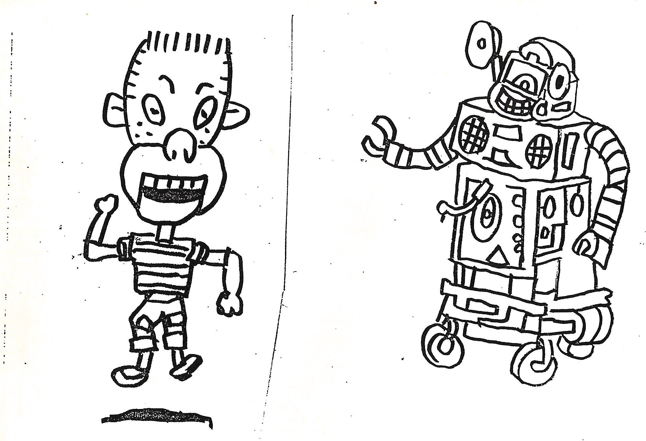 The artists and cartoonists who designed pee