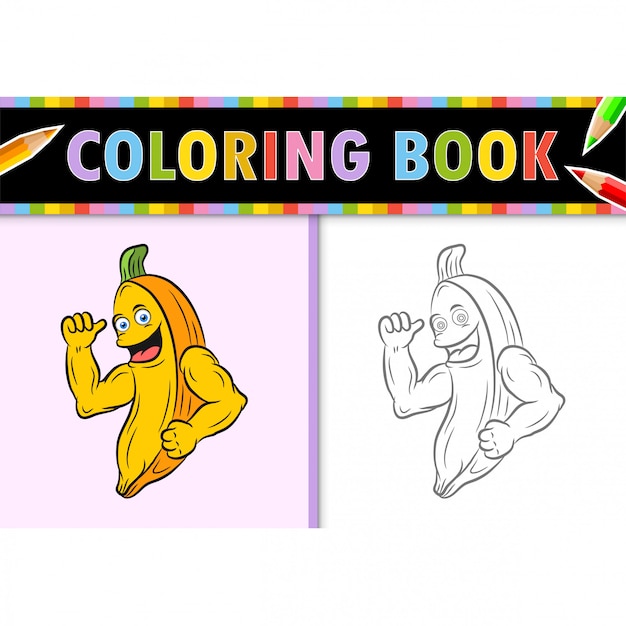 Premium vector coloring page outline of cartoon rooster colorful illustration coloring book for kids